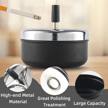 Обертова попільничка для сигарет Liekadijiae