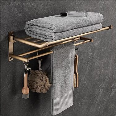 Вінтажний латунний тримач для рушників 50 х 25 х 15 см Generisch