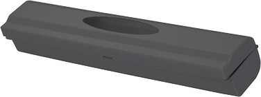 Диспенсер для плівки 6,7 x 38 x 5,2 см, чорний Wenko