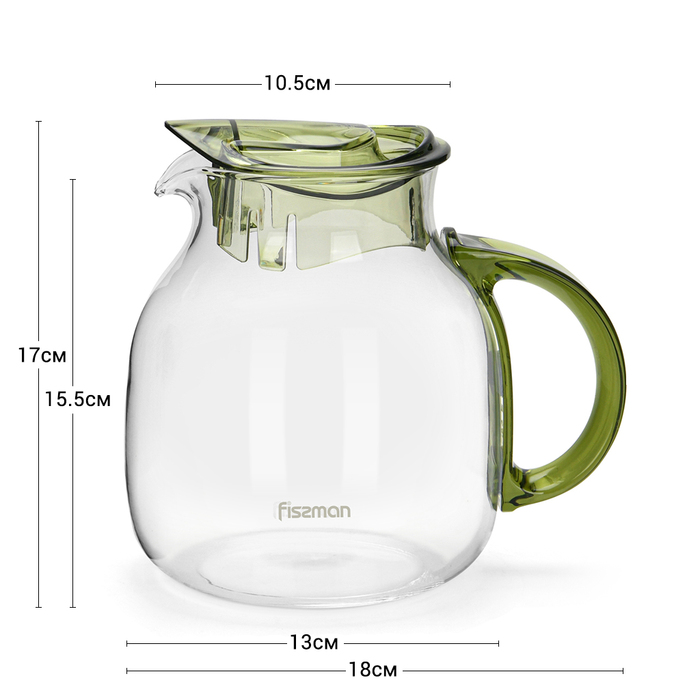 Глечик для напоїв Fissman 1500 мл (6450)