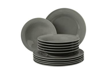 Набір тарілок для обіду 12 предметів Beat Color Glaze Seltmann Weiden