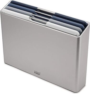 Набір обробних дощок 4 предмети Сіро-блакитний Folio Joseph Joseph