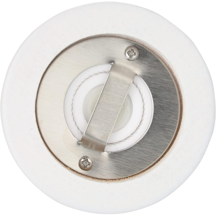 Дерев'яний млин для перцю та солі 51,5 см білий Relaxdays