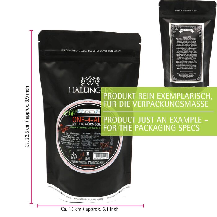 Класичний набір спецій Hallingers - Подарунковий набір спецій ручної роботи, 12 спецій з усього світу (Набір) - Літній подарунок та ідеальний подарунок для барбекю День народження, вітання, новоселення, річниця, безкоштовні класичні спеції., 12 спецій (73