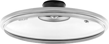 Кришка для каструлі 20 см скляна Gräwe