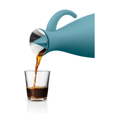 Кавовий вакуумний глечик 1 л світло-синій Kaffee-Isolierkanne Eva Solo