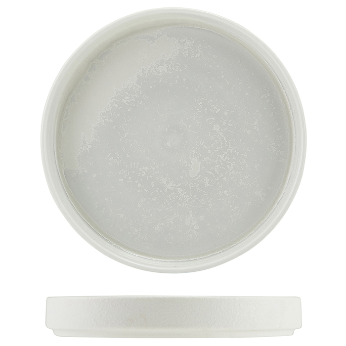 Тарілка презентаційна 18*2.7 см із вертикальним бортом, Incise Porcelain Lustre, GenWare