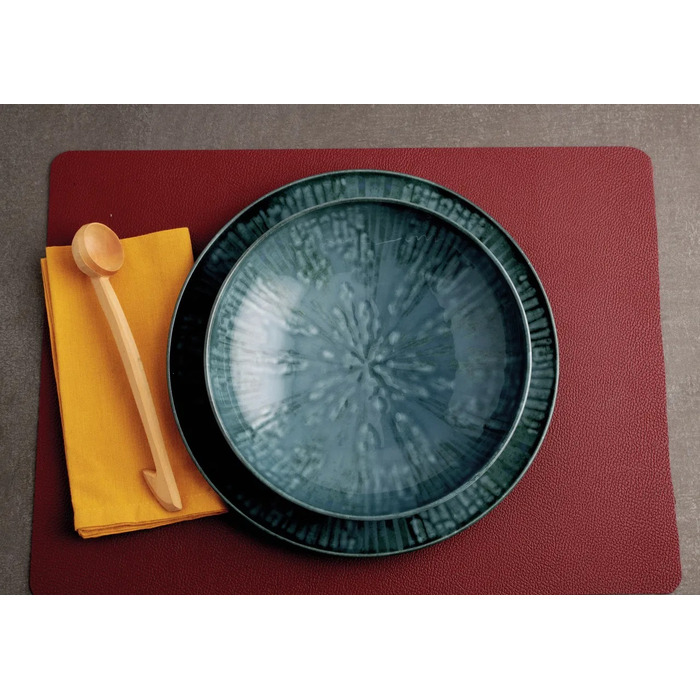 Набір тарілок на 4 персони, 12 предметів, синій Arthur Krupp