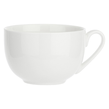 Чашка велика з блюдцем La Porcellana Bianca CORTE, порцеляна, 450 мл
