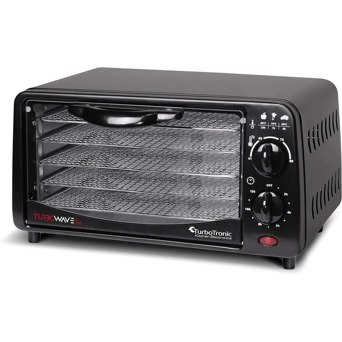 Дегідратор на 5 полиць, 350 Вт, 9 л TurboTronic