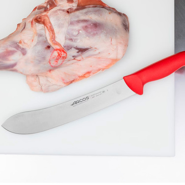 292722 Ніж м`ясника 250 мм серія '2900' червоний