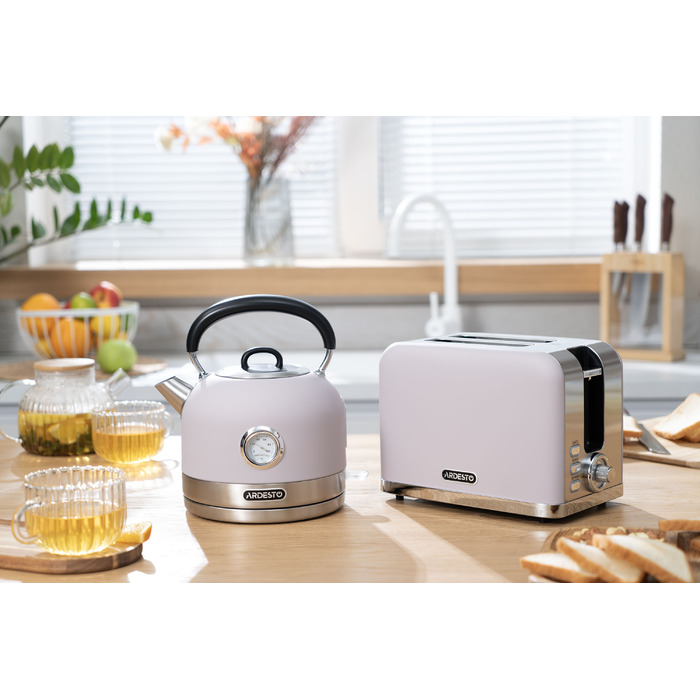 ARDESTO Електрочайник EKL-F500L, 1.7л, метал, мат, Otter, ліловий