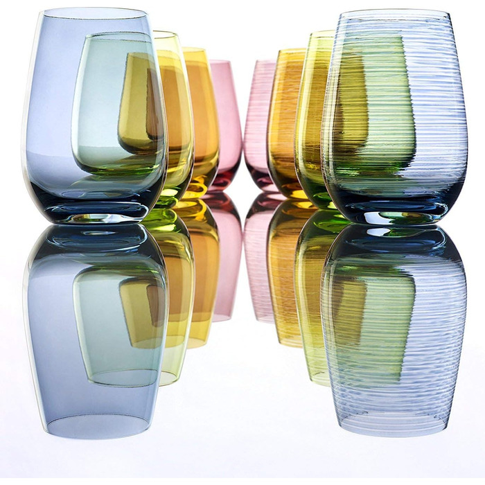 Склянки 465 мл, набір 6 предметів, димчасто-сірий Elements Stölzle Lausitz