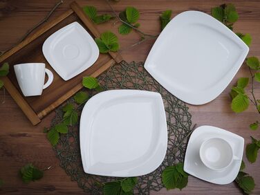 Набір посуду 4 персони, 18 предметів, Melbourne Creatable