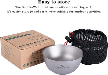 Титанова чаша з подвійними стінками 350 мл Boundless Voyage