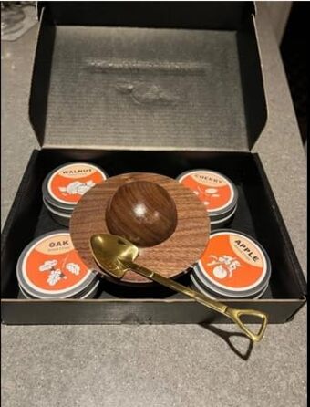 Набір для копчення коктейлів 8 предметів TMEOIIPY