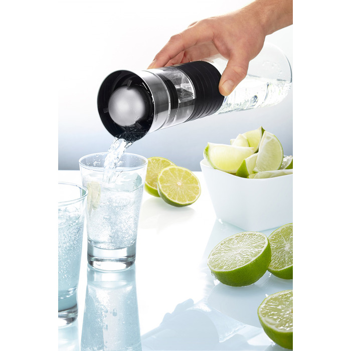 Графін для води чорний 1,0л Gefu