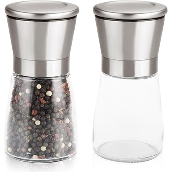 Млин для перцю та солі 180 мл набір 2 предмети FL HUA