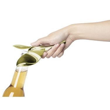 Відкривач для пляшок на підставці латунь Tipsy Umbra