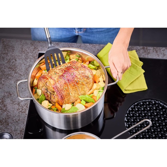 Жаровня 20 см із кришкою Basic Line Rosle