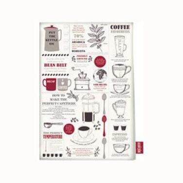 Полотенце кухонное Built CreativeTops Coffee Facts, 100% хлопок