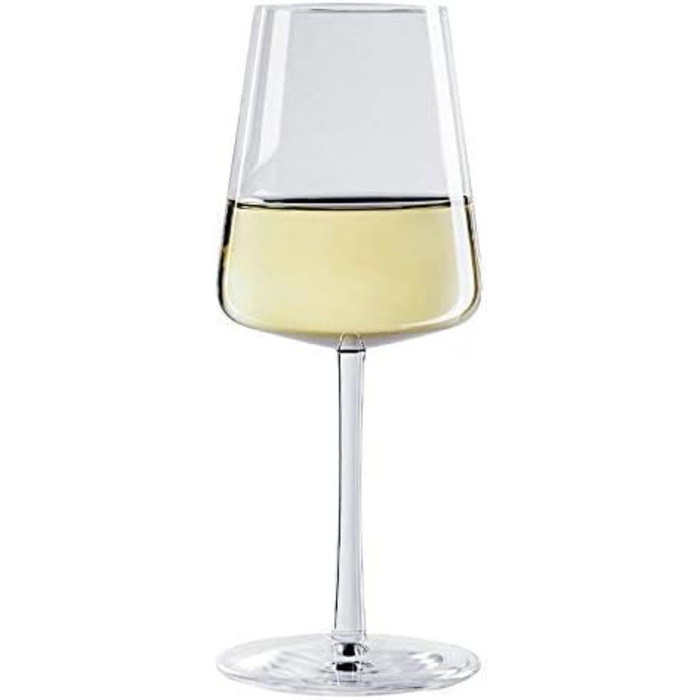 Бокалы для красного вина Power / Набор бокалов для красного вина из 6 шт. / Высококачественные бокалы для красного вина 520 мл / Бокалы для красного вина / Бокалы для красного вина Stlzle (Бокалы для белого вина - 400 мл)