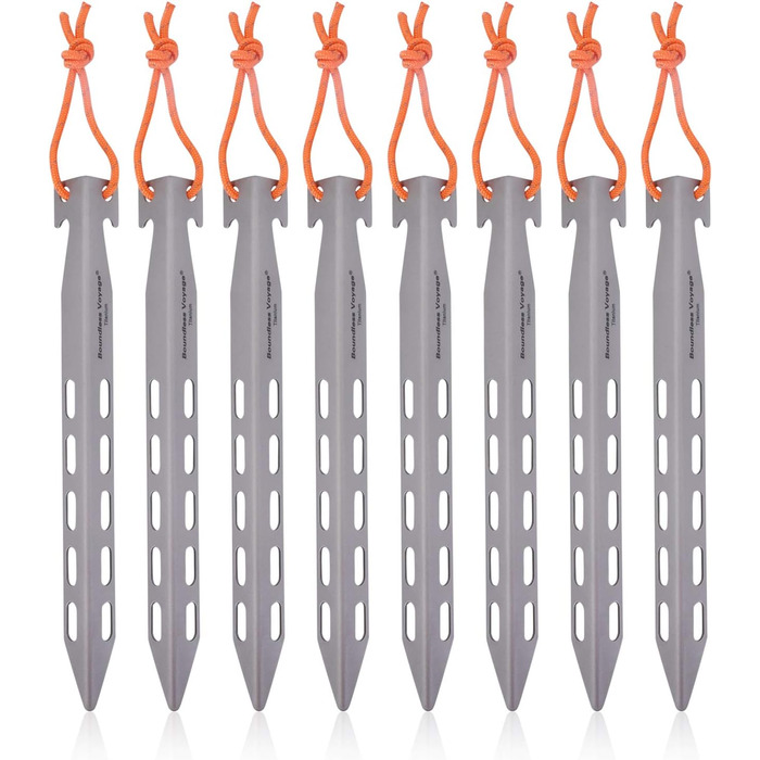 Колышки для палатки  8 шт. 20 см Boundless Voyage