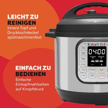 Электрическая мультиварка 5,7 л 1000 Вт Instant Pot