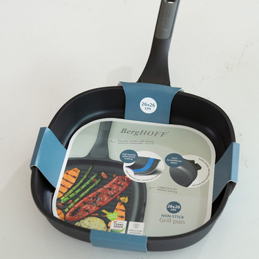 Сковорода-гриль з антипригарним покриттям 26 х 26 см BergHOFF