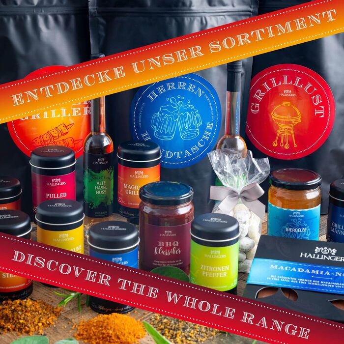 Подарунковий набір спецій ручної роботи, 12 спецій з усього світу (набір) - Літній подарунок та ідеальний подарунок для барбекю День народження, вітання, новосілля, річниця, дружба, Gen Selection, 12 спецій (73651) (Master Griller XXL, делікатеси (92651))