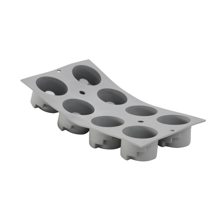 Форма для випічки силіконова 8 циліндрів Elastomoule De Buyer