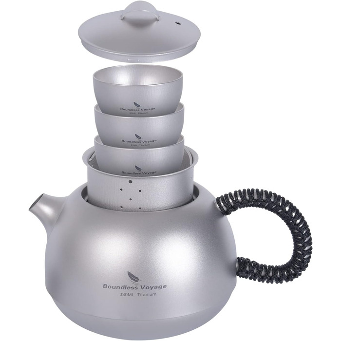 Набір чашок з чайником ( 3 чашки ) Boundless Voyage