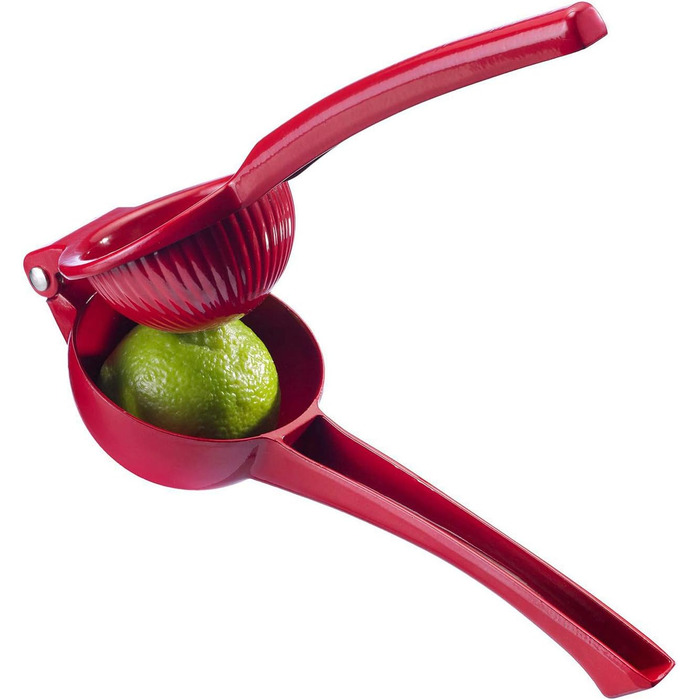 Соковижималка Westmark/Соковижималка для апельсинів/фруктів/цитрусових, алюміній, безпечна для харчових продуктів з покриттям/пластик, Limona, 50002260, 237 x 116 x 69 мм (червоний)