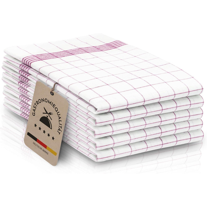 Набор полотенец из 5 предметов 50 x 70 см, красный ZOLLNER