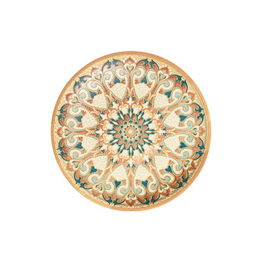 Тарелка мелкая ID Fine Roots Qasbah 27 cм QSB-TMADZ27