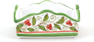 Квадратний тримач для серветок Ceramiche Azzaro & Romano Caltagirone