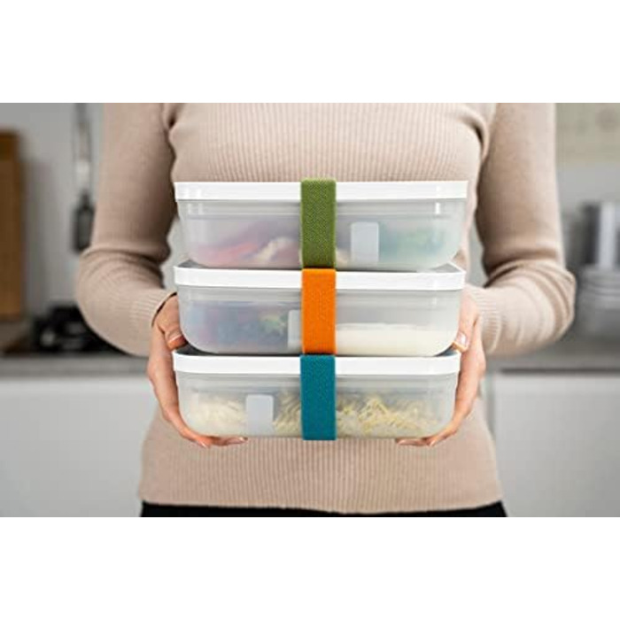 Эластичные ленты для лач-боксов, 3 шт. разноцветные Dino Zwilling