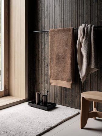 Піднос дерев'яний, 50 х 30 x 8 см чорний Abento Blomus