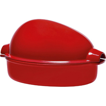 Жаровня для запікання птиці 41,5х22х22 см бордовий Emile Henry