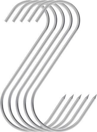 Набір гачків для коптильні з нержавіючої сталі 5 шт 14 см Browin