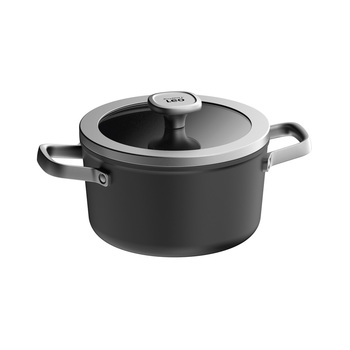 Кастрюля с антипригарным покрытием BergHOFF LEO GRAPHITE, диам. 20 см, 3,1 л