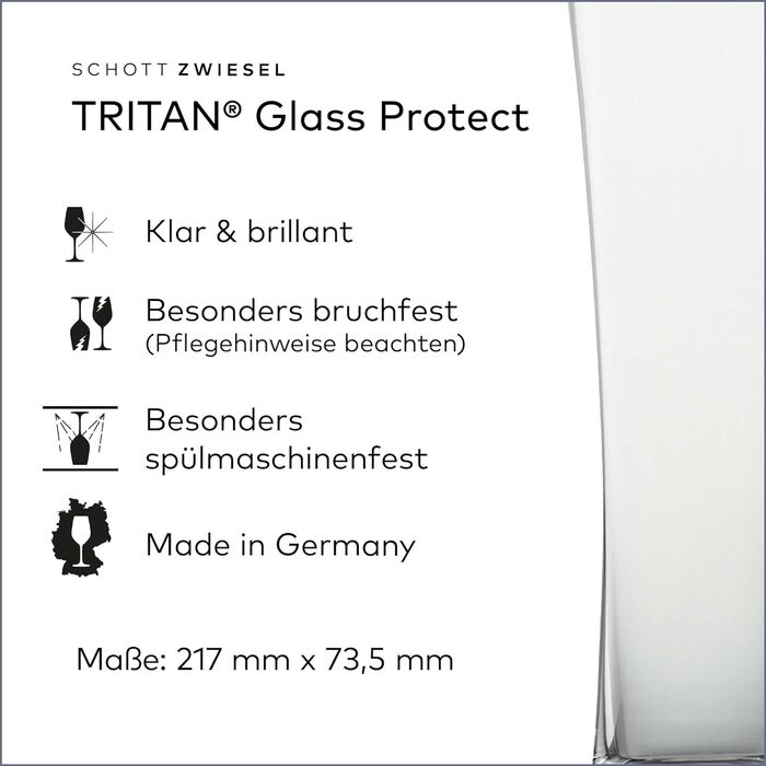 Набор бокалов для пшеничного пива 0,3 л, 4 предмета, Beer Basic Schott Zwiesel