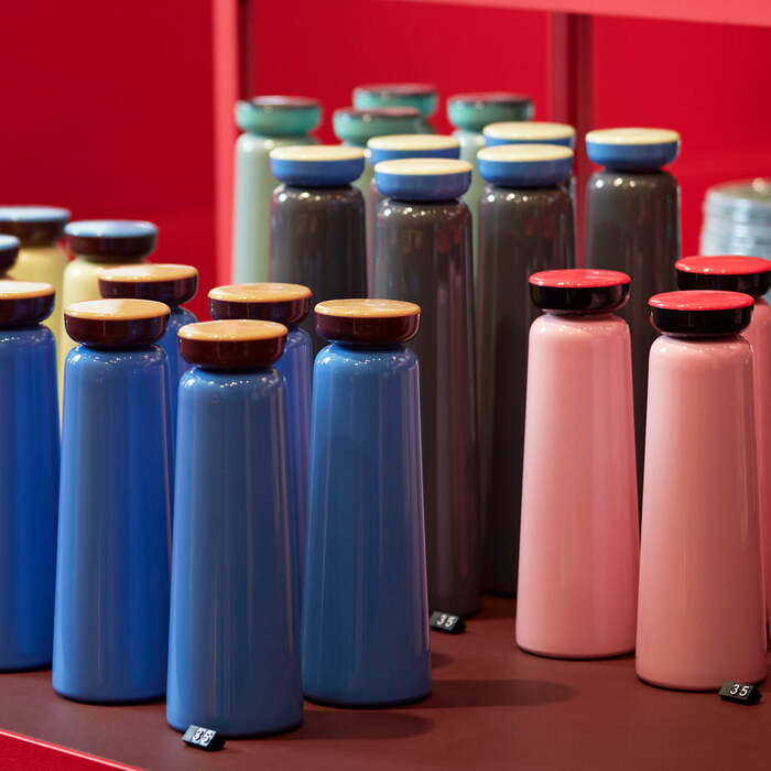 Термос 350 мл рожевий Sowden Hay