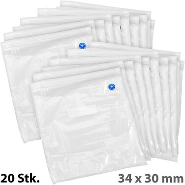 Вакуумні пакети 20 пакетів 30 x 34 см Rosenstein & Söhne