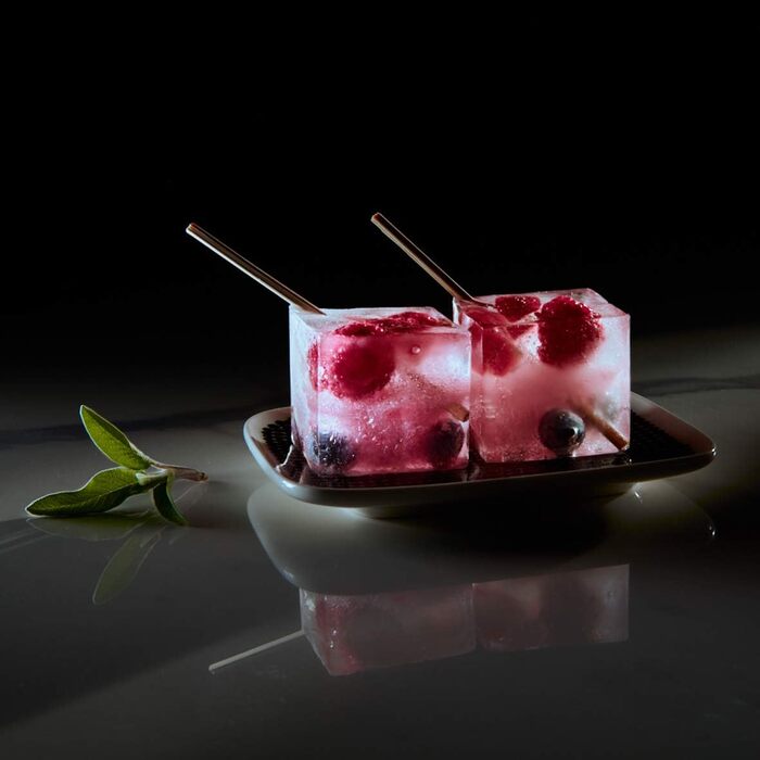 Силіконова форма для льоду чорний Lurch