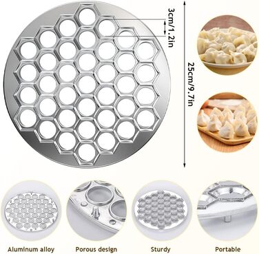Форма для пельменівна 37 отворів, алюміній Peelanmall