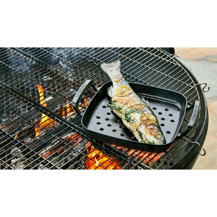 Чугунная корзина для гриля 30,5 х 30,5 см Alpine Outdoor Collection Le Creuset