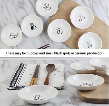 Набір з 6 порцелянових міні-мисок XinHuiGY