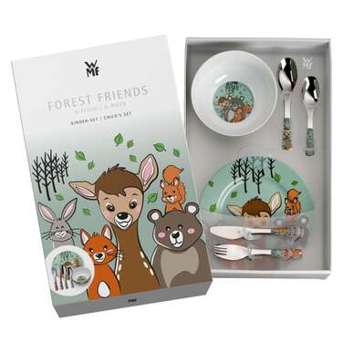 Набор детской посуды «Лесные друзья»,  6 предметов WMF