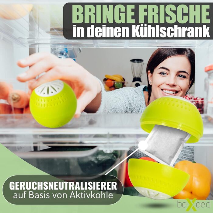 Натуральный нейтрализатор запахов с активированным углем BEXEED